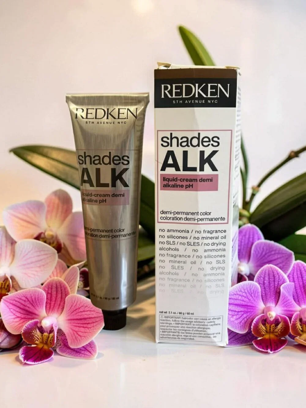 Redken Shades ALK Liquid Cream Demi Alkaline pH 2.1 oz 7NCH Fondue
